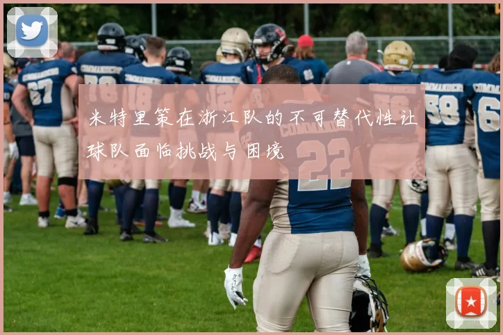 米特里策在浙江队的不可替代性让球队面临挑战与困境